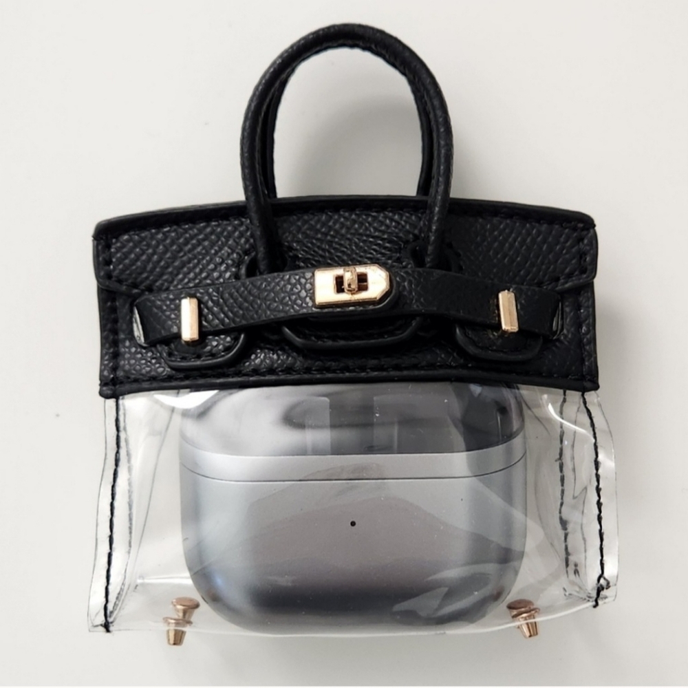 UNBRANDED Black Micro Bag or Earphone Case